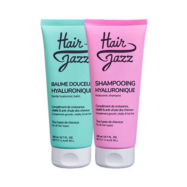 Setul HAIR JAZZ: șampon și balsam  - metodă pentru un păr lung