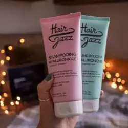 Setul HAIR JAZZ: șampon și balsam  - metodă pentru un păr lung