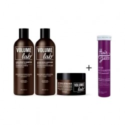 Setul Volume Lab: șampon, loțiune și balsam + CADOU: complex de vitamine