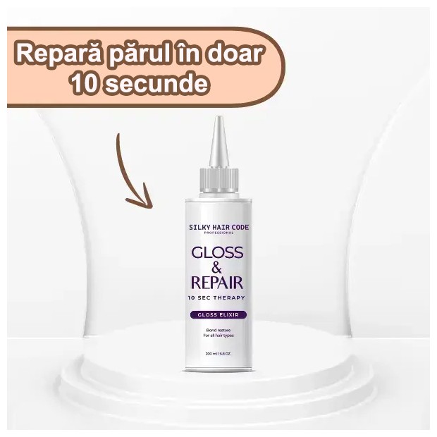 Elixir pentru laminarea părului GLOSS & REPAIR (10 tratamente)