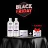 BLACK FRIDAY! KERATIN SILK set cu efect intens reparator: șampon, balsam și mască + CADOU!