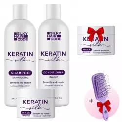 KERATIN SILK set cu efect...