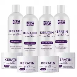 KERATIN SILK set cu efect...