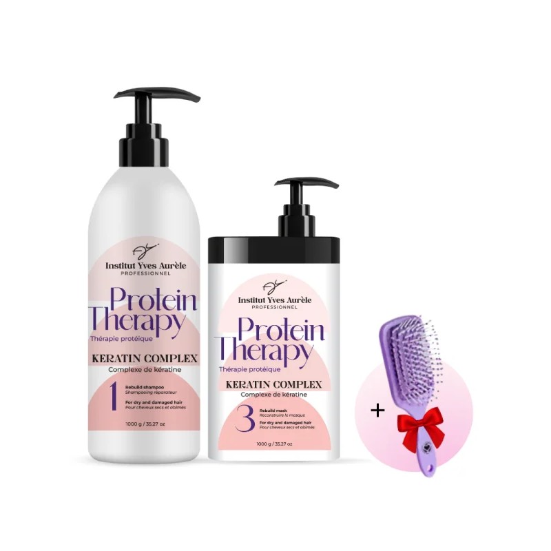 SET PROTEIN THERAPY: șampon și mască (2 x 1000g) + CADOU! (Lipsesc din stoc)