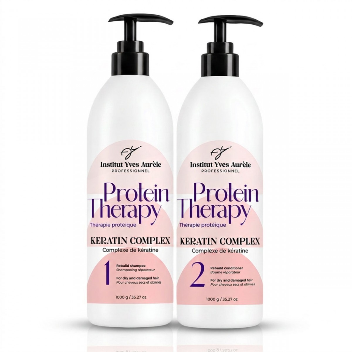 SET PROTEIN THERAPY: șampon și balsam (2 x 1000g)